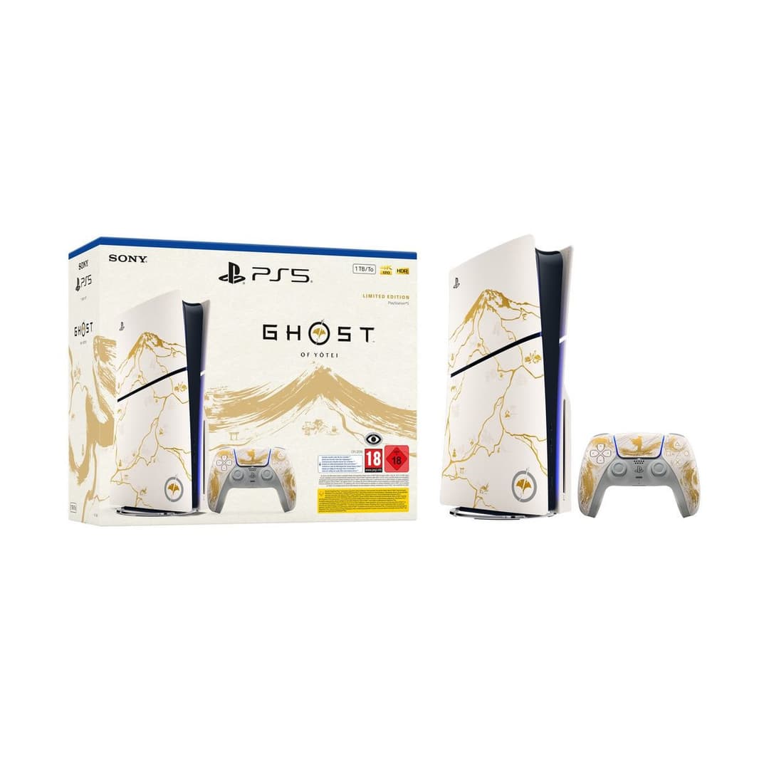 PS5 SLIM Ghost of Yōtei Gold EIDTION